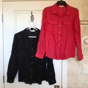 Calvin Klein button downs